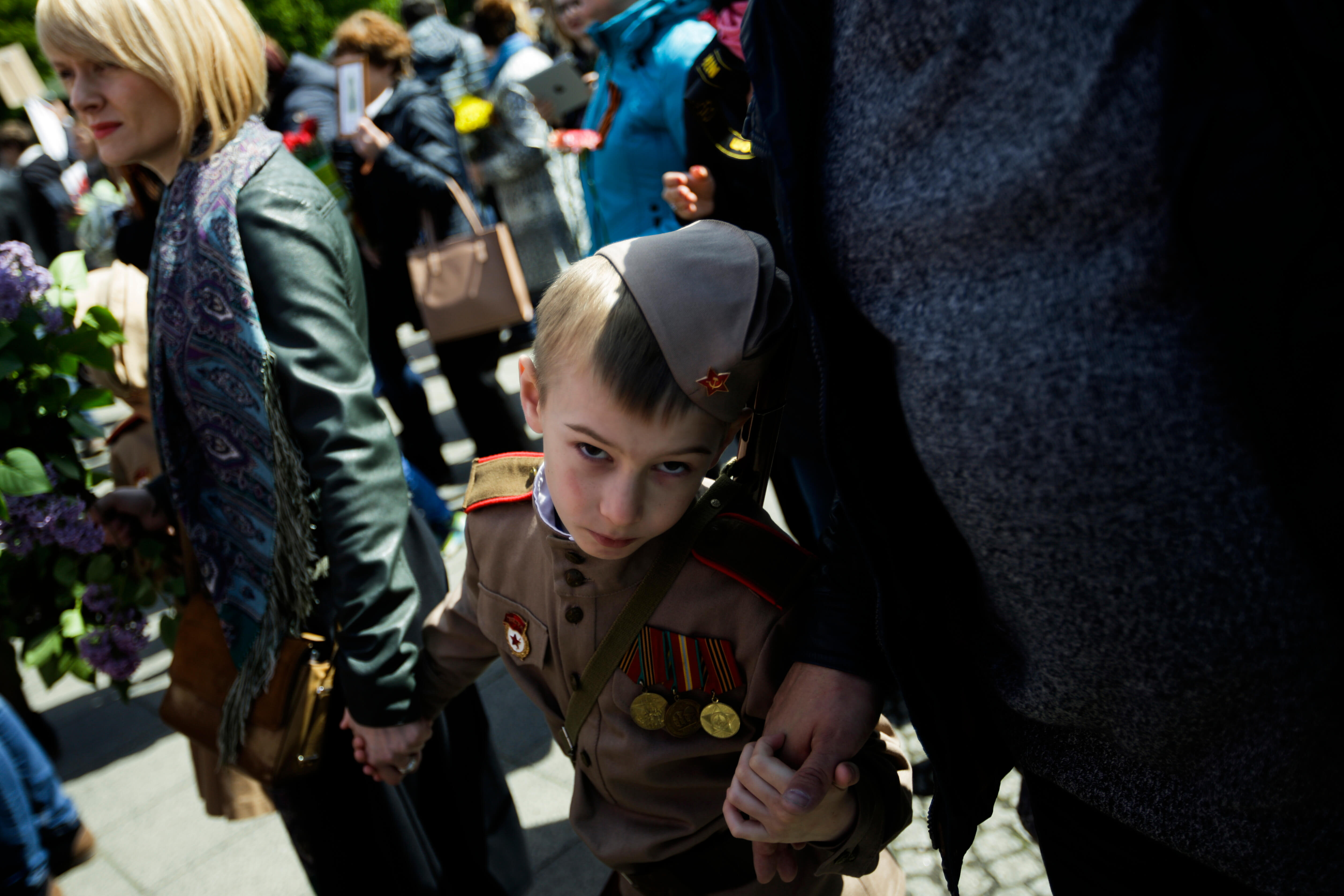 Russia celebrates Nazi Germany’s defeat on Victory Day, May 9, 2017. (Photo: AP)